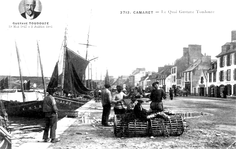 Ville de Camaret-sur-Mer (Bretagne).