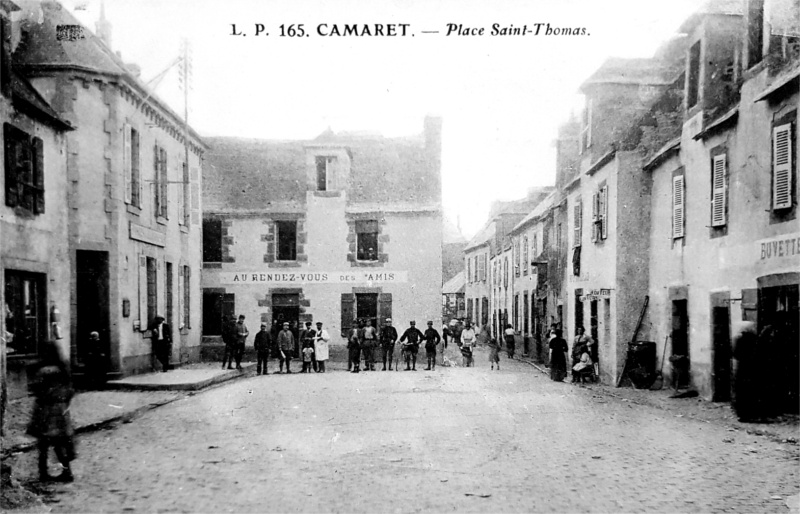 Ville de Camaret-sur-Mer (Bretagne).