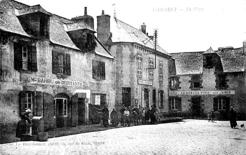 Ville de Camaret-sur-Mer (Bretagne).