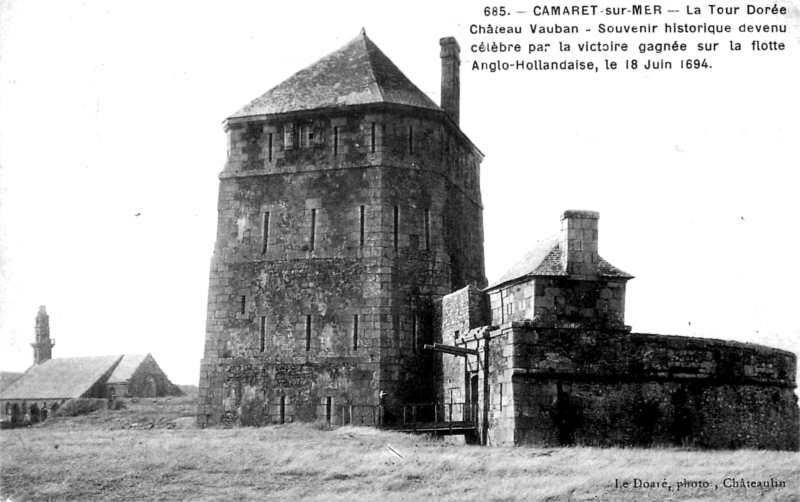 Ville de Camaret-sur-Mer (Bretagne).