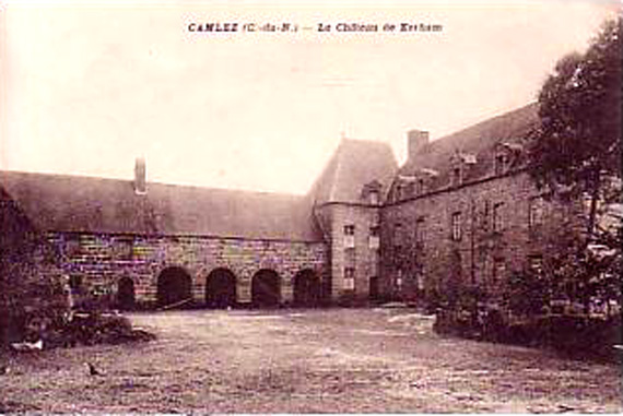 Le château de Kerham en Camlez (Bretagne)