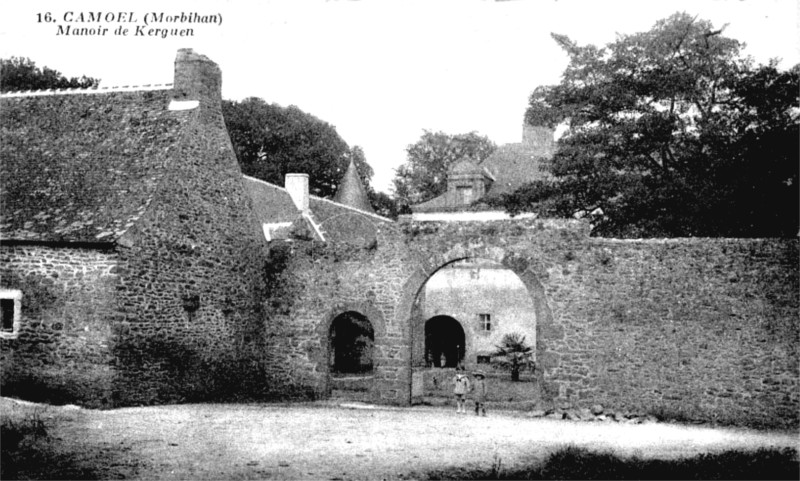 Manoir de Kerguen  Camol (Bretagne).