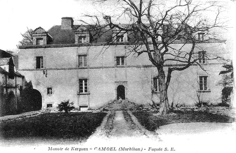 Manoir de Kerguen  Camol (Bretagne).