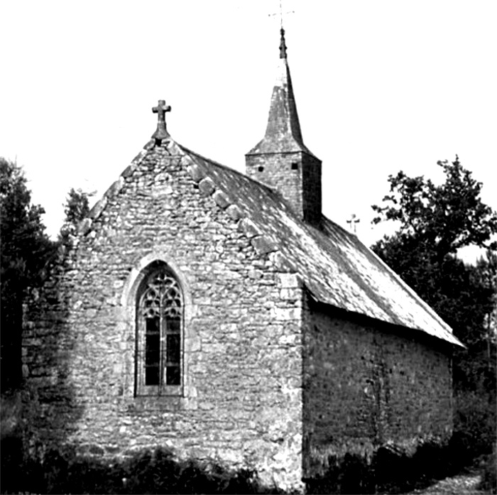Chapelle Saint-Gobrien de Camors (Bretagne).