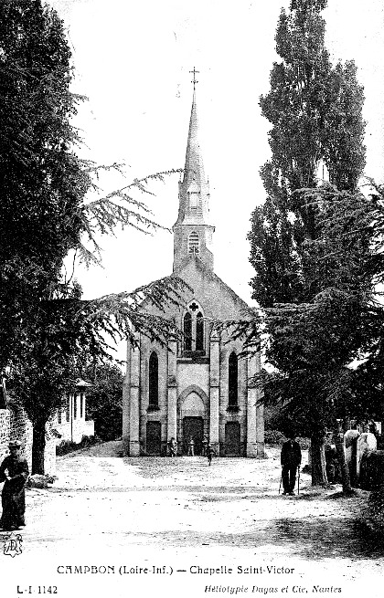 Chapelle Saint-Victor  Campbon (anciennement en Bretagne).