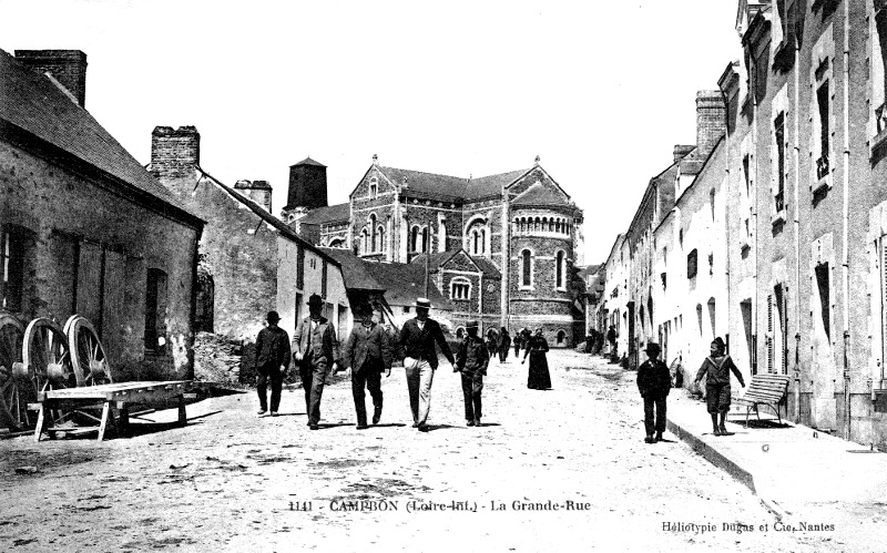 Ville de Campbon (anciennement en Bretagne).