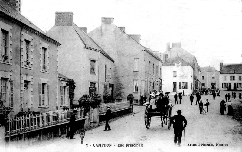 Ville de Campbon (anciennement en Bretagne).