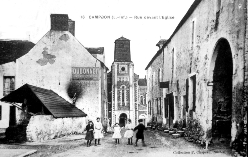 Ville de Campbon (anciennement en Bretagne).