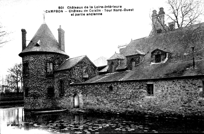 Chteau de Coislin  Campbon (anciennement en Bretagne).