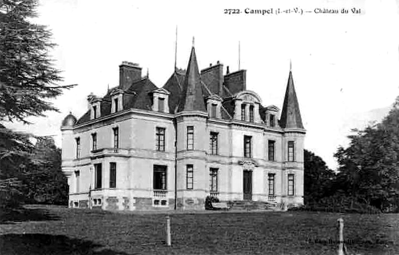 Chteau de Val  Campel (Bretagne).