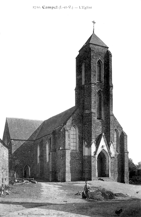 Eglise de Campel (Bretagne).