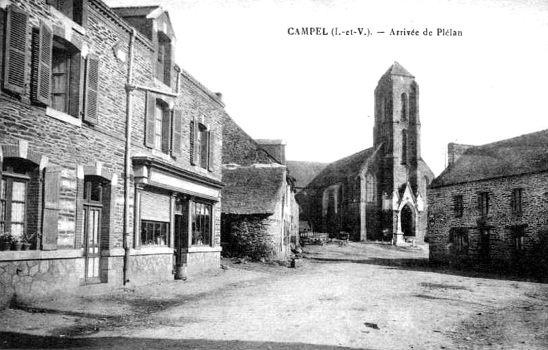 Ville de Campel (Bretagne).