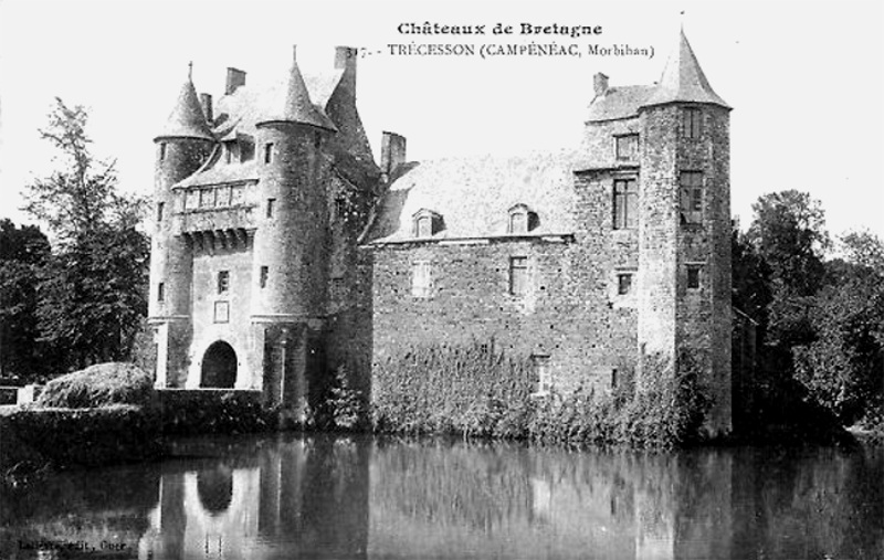 Chteau de Trcesson  Campnac (Bretagne).