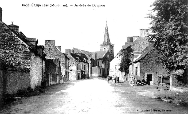 Ville de Campnac (Bretagne).