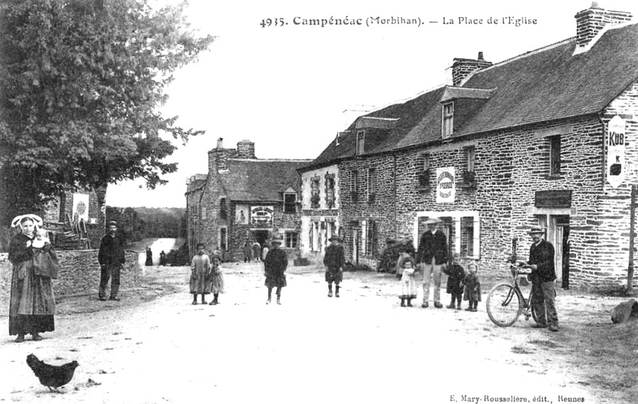 Ville de Campnac (Bretagne).