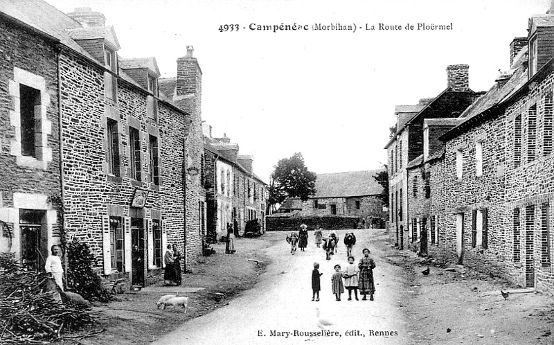 Ville de Campnac (Bretagne).