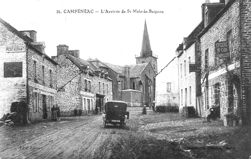 Ville de Campnac (Bretagne).