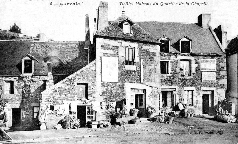 Ville de Cancale (Bretagne).