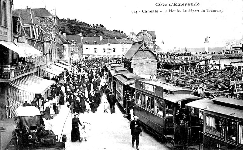 Ville de Cancale (Bretagne).