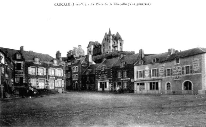 Ville de Cancale (Bretagne).