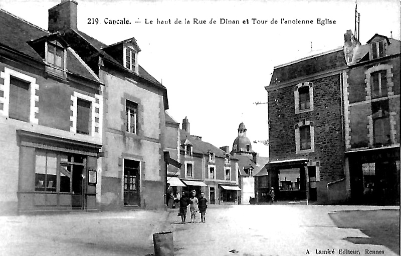 Ville de Cancale (Bretagne).