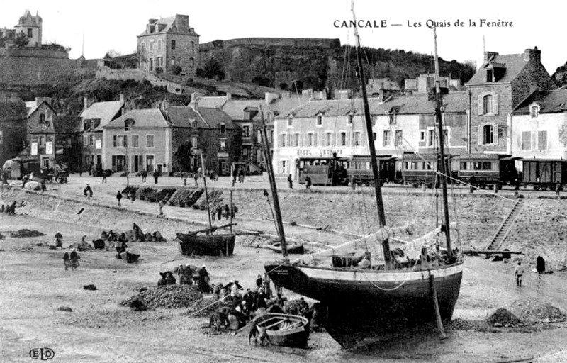 Ville de Cancale (Bretagne).