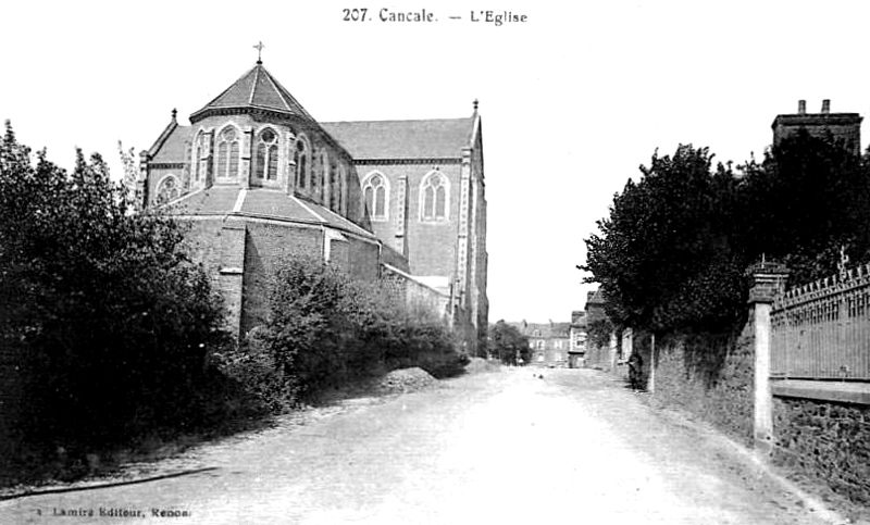 Ville de Cancale (Bretagne).