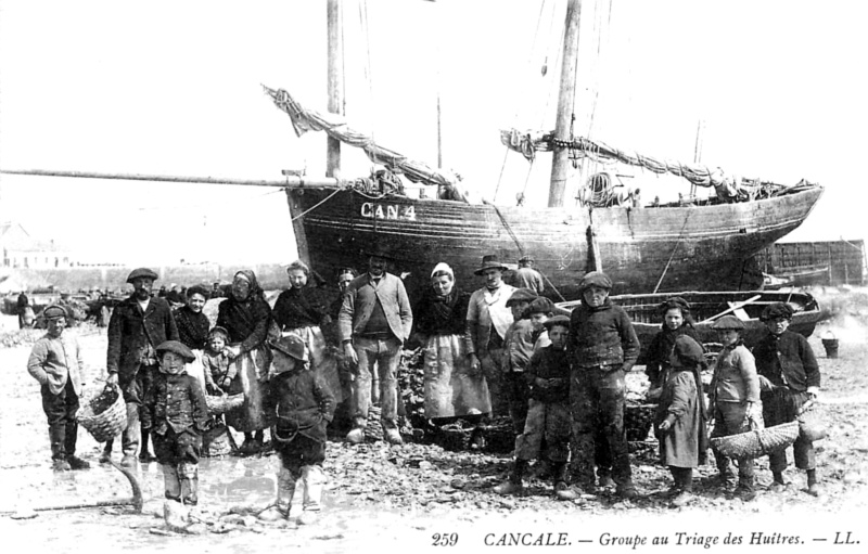 Ville de Cancale (Bretagne).