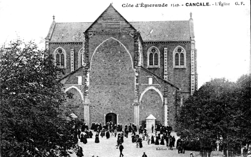 Eglise de Cancale (Bretagne).