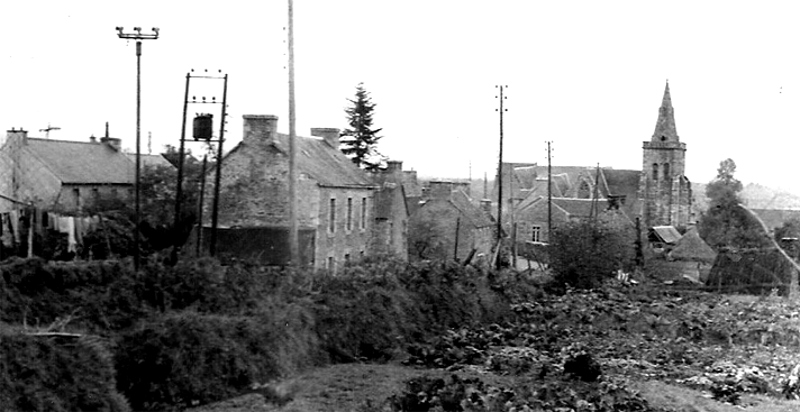 Ville de Canihuel (Bretagne).