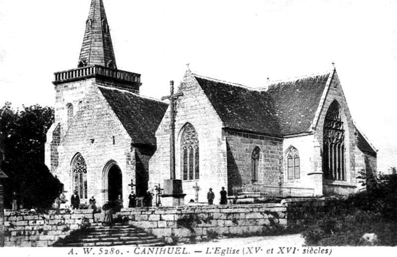 Eglise de Canihuel (Bretagne).