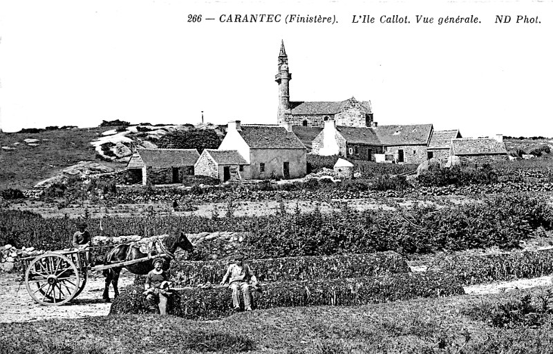 Ville de Carantec (Bretagne).