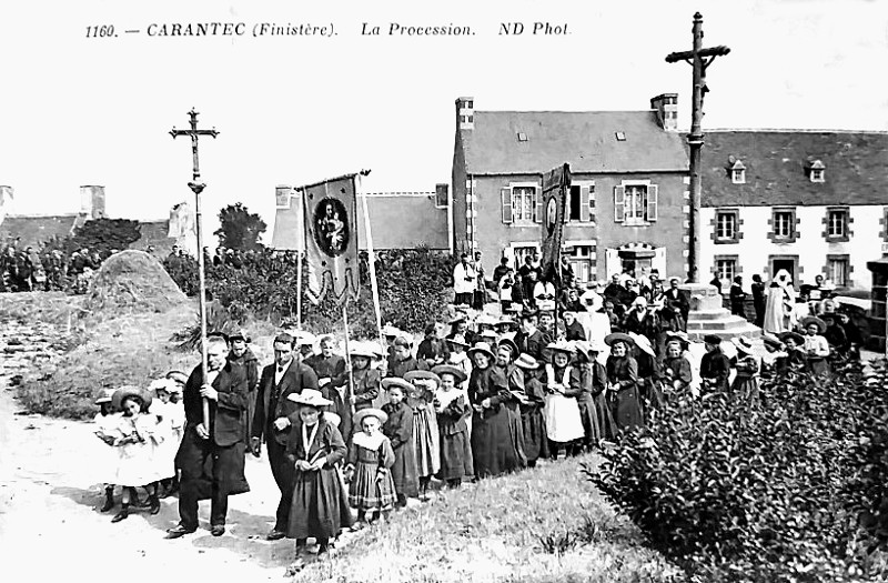 Ville de Carantec (Bretagne).