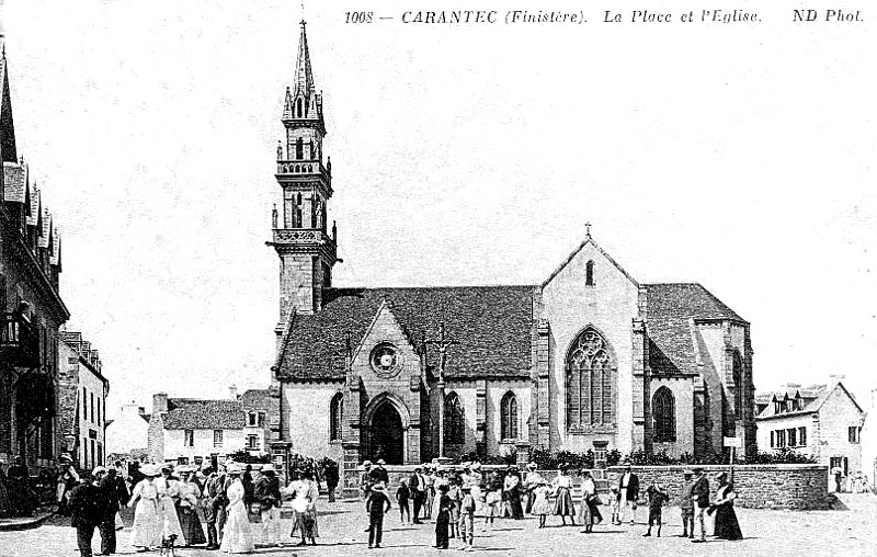 Eglise de Carantec (Bretagne).