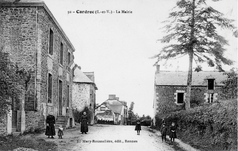 Ville de Cardroc (Bretagne).