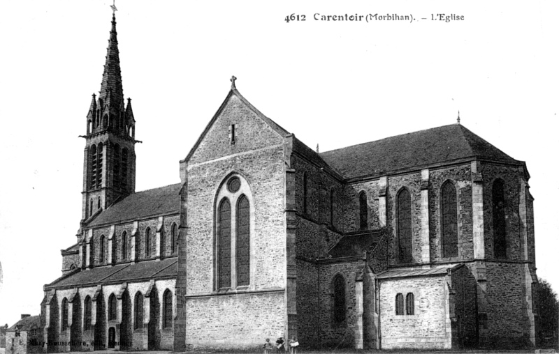 Eglise de Carentoir (Bretagne).