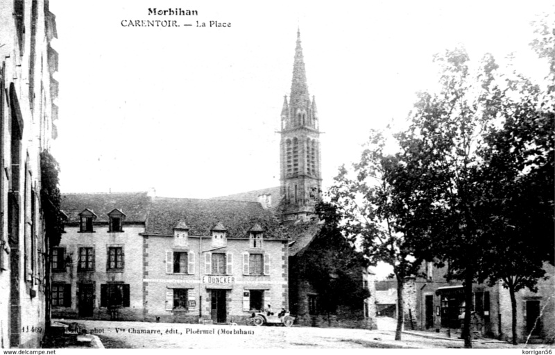 Ville de Carentoir (Bretagne).