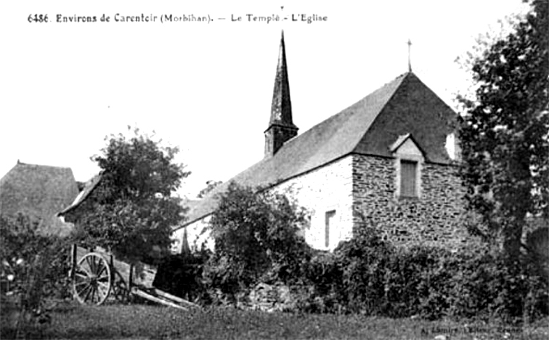 Eglise de Carentoir (Bretagne).