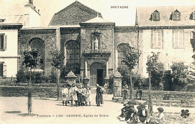 Chapelle Notre-Dame-des-Grces  Carhaix-Plouguer (Bretagne).