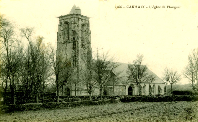 Eglise de Carhaix-Plouguer (Bretagne).