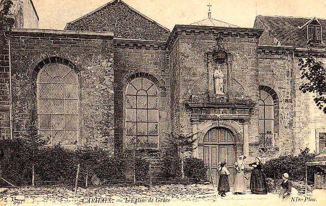 Chapelle Notre-Dame-des-Grâces à Carhaix-Plouguer (Bretagne).