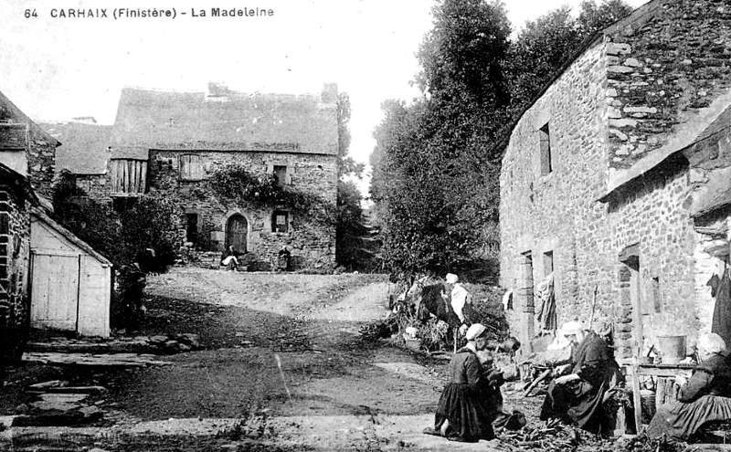 Ville de Carhaix-Plouguer (Bretagne).