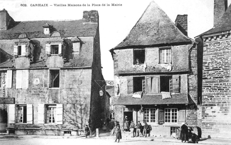 Ville de Carhaix-Plouguer (Bretagne).