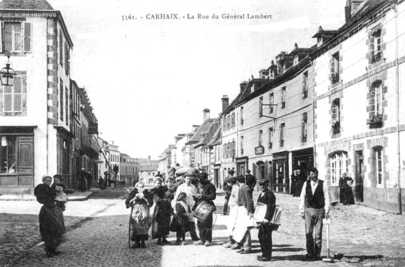 Ville de Carhaix-Plouguer (Bretagne).