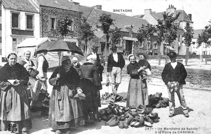 Ville de Carhaix-Plouguer (Bretagne).