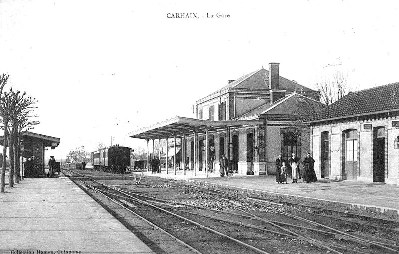 Ville de Carhaix-Plouguer (Bretagne).