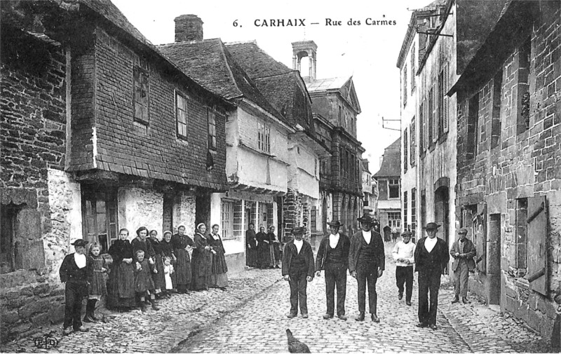 Ville de Carhaix-Plouguer (Bretagne).