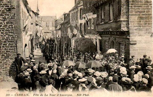 Fte de La Tour d'Auvergne  Carhaix-Plouguer (Bretagne).