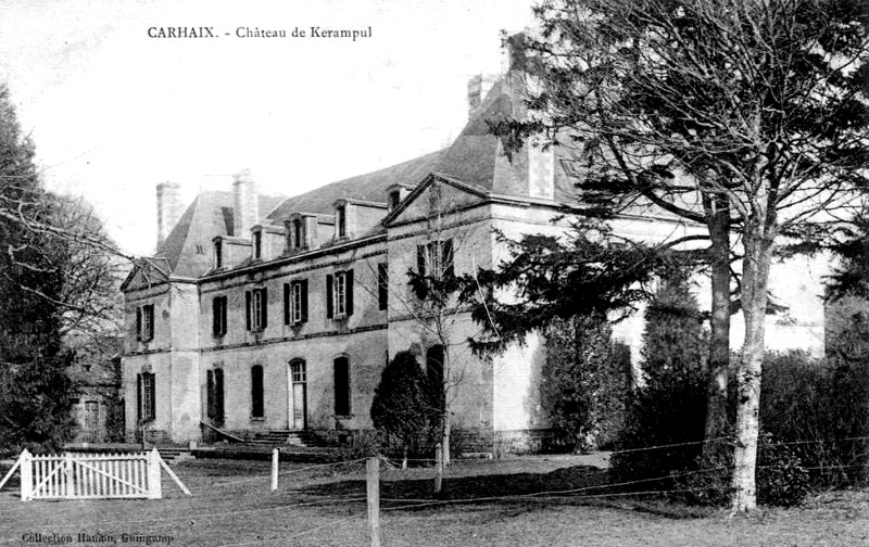 Château de Kerampuil à Carhaix-Plouguer (Bretagne).