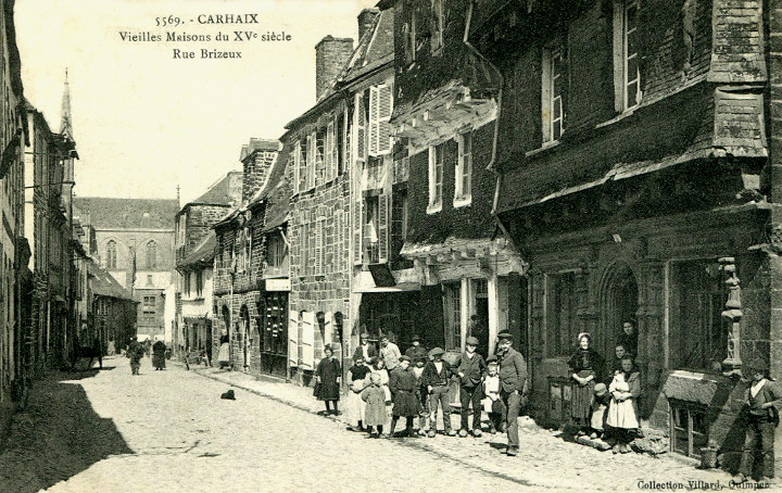 Ville de Carhaix-Plouguer (Bretagne).